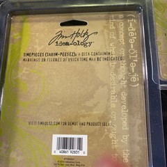 Tim Holtz Idea-ology Embellishments Lot Of Keys, Clocks, Gears Metal