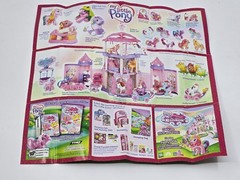 Poster Checklist Insert from G3 My Little Pony Crystal Rainbow Castle Palace