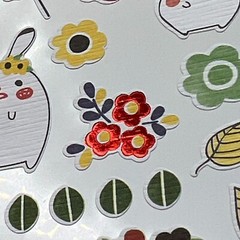 Bunny Easter Planner Stickers Journaling Scrapbooking Cards