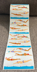 Mrs Grossman’s Stickers 1998 «» Swimmers ** 162 sheets