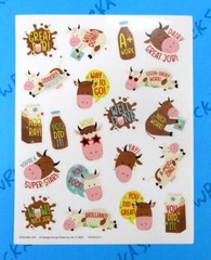 Cows Chocolate Milk Scented Scratch & Sniff Sticker Eureka