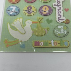Pregnancy Mom To Be Baby Scrapbooking Stickers By Life’s Little Occasions Storm