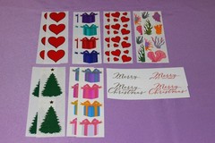 Mrs. Grossman’s LOT of 14 Strips of Vintage 1999 Mixed Stickers! Opal Presents