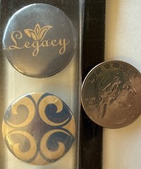 LEGACY Designer Flair Dimensional Stickers(4pc)Magic Scraps•Remember•Card Making