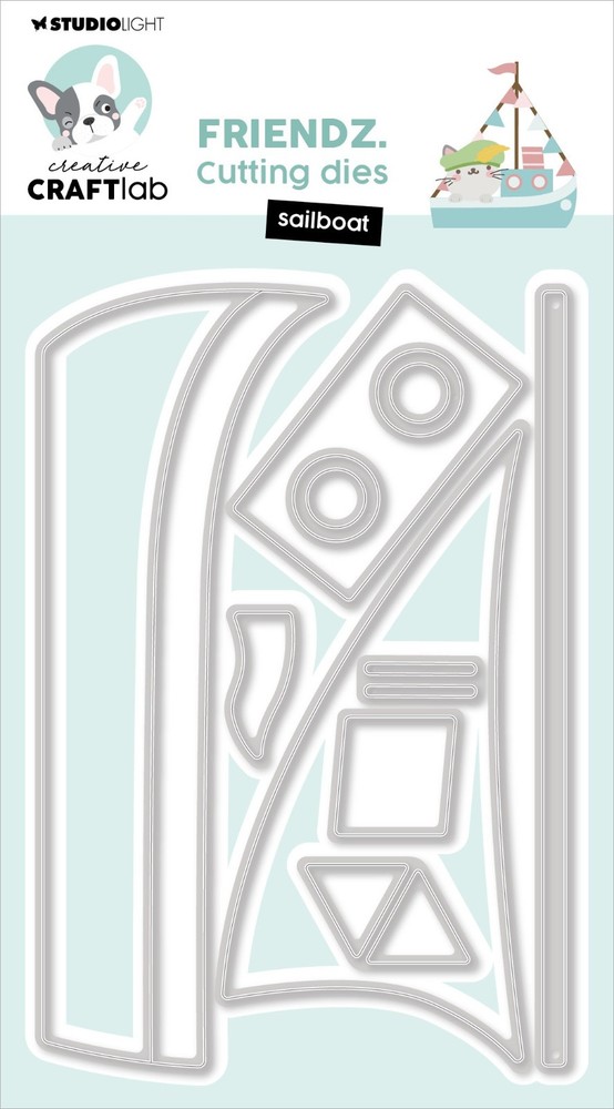 STUDIO LIGHT – METAL CUTTING DIES – SAILBOAT