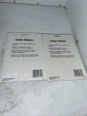 Two Vintage American Greetings Easter Stickers. USA Made