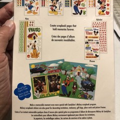 SandyLion Disney Stickers Mickey Castle Dumbo Train Parade Tinkerbell Acid Free