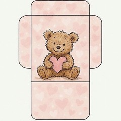 Cute Bear Journal Kit Junk Journal Kit Scrapbook Kit