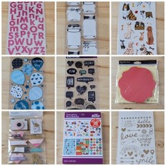 Various Brands SCRAPBOOK ACCESSORIES Embellishments YOU CHOOSE Lot of 3 Packs