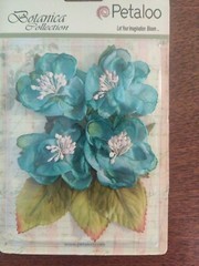 Lot 9 Petaloo Flora Botanica Botanica Blooms Collection 2″ Flowers #32