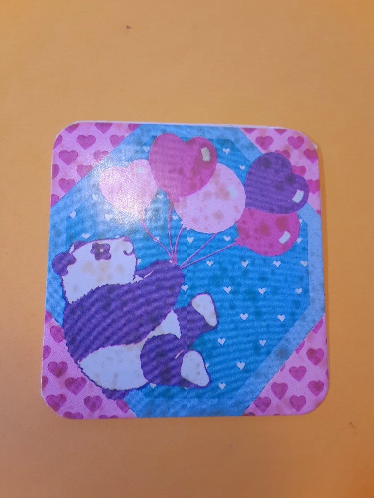 vintage 80’s illuminations animal parade sticker *restored* *damaged*
