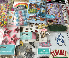 #358 MIXED LOT 50pkgs JOLEE’S – STICKO – K&COMPANY -STUDIO112 3D & FLAT STICKERS