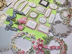 Anna Griffin Crown Sentiments and Embellishments 30 Pieces