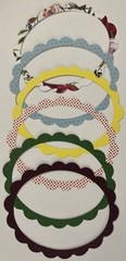 OVAL FRAME Die-Cuts(6pc) 3-1/4″x4″Journaling•Scrapbooking •Pictures•Card Making