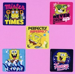 10 SpongeBob SquarePants Good Times – Large Stickers – Party Favors – Rewards