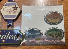 Scrap Booking Embelishments. Assorted Sentiments. Stickers (C1B57)