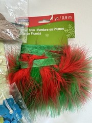 Recollections ArtMinds Embellishments Flowers Leaves Feathers Floral Holiday Lot