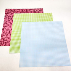 Scrapbook Paper Lot 12×12 Paper Pizazz & Hot off the Press Pattern 50 Sheets B