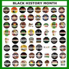 100 Precut BLACK HISTORY MONTH BOTTLE CAP TRAY CHARM IMAGES 1 inch BHM HERITAGE