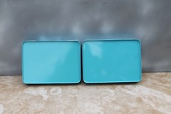 Lot of 2 Stampin’ Up! Hodgepodge Hardware Tin Box, Empty FREE SHIPPING!