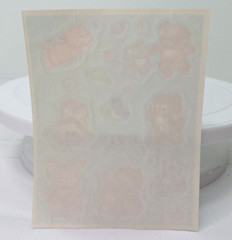 Vintage Hallmark Animal Puppy Kitten Bunny Mouse Bear Sheet Of Stickers 1986