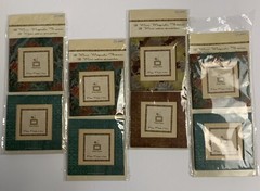 Colorbok MINI MAGNETIC FRAMES Lot Of 8 Frames Opened 4 Packages Of 2 Each 2008