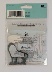 Jolee’s Chicago Illinois United States Travel Vacation Scrapbooking Stickers