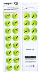 Sticky Pix Photographic Stickers – Tennis Balls