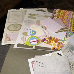 Scrapbook Embellishment Huge Lot Of Punch outs Every Genre Too Many To List