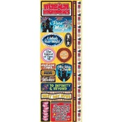 Signature Series 2012 Cardstock Combo Stickers 4.25″X12″-Magical Vacation