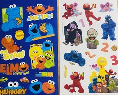Sesame Street Stickers 2 Sheets Elmo Free Ship
