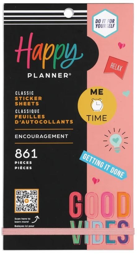 The Happy Planner mamBi Value Pack Stickers ENCOURAGEMENT PPSV-144 NEW! strong