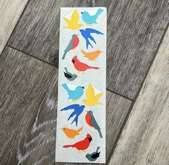 Mrs. Grossman’s Stickers Birds Song Birds