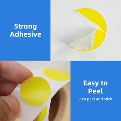 High-Quality 3000 PCS 3/4” Color Coding Stickers – Perfect for Organization