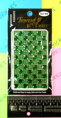 Green Gem Rhinestones Stickers Pack Triveni Craft