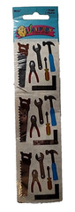 Sandylion Mylar Stickers Tools Hammer Saw Wrench Screwdriver NOS New VTG