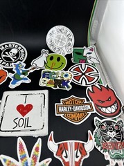 Set Of 32 Back To School Stickers, Sports, Advertising 💥Lot 2