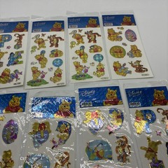 Disney Pooh Piglet Eyeore Stickers lot of 10 New