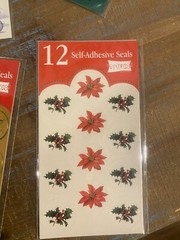 4 Pkgs Studio 18 Brand Scrapbook Stickers Seals- 48 Total Stickers NEW Sealed