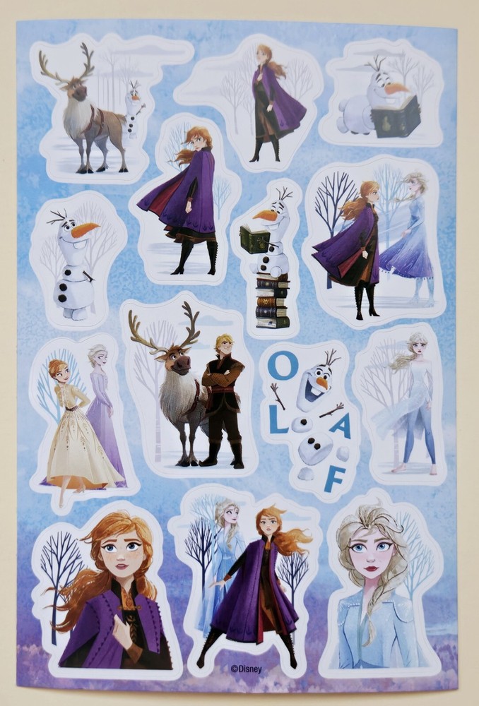 Disney Princess Frozen II/ Sticker sheet