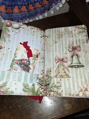 Shabby Christmas Junk Journal Scrapbook Usa Seller