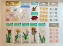 Jolee’s Boutique Stickers – Flowers Butterflies & Photo Corners – Ships Free