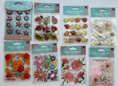 FUN Jolee’s Boutique Vintage Stickers NIP -Theme: FLOWER Fun Lots of FLORAL