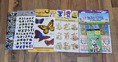 Lot Of Vintage Kuala Polar Bears 3 Google Eye Puffy And Stickopotamus Stickers