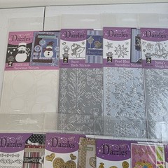 LOT of 18 Hot Off The Press Dazzles Stickers Variety Transers Nature Holiday NEW