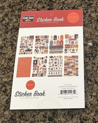 Carta Bella FALL FUN Sticker Book 16 Pages Icons Letters Words Phrases