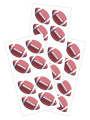 Football Sports Planner Stickers Papercraft DIY Crafts Envelope Seals School