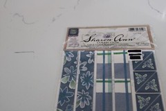 Die Cuts With A View Sharon Ann Collection Lg Floral Borders & Corners Scrapbook