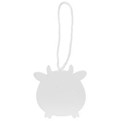 6-Pack Mini Wooden Cow Tags by The Spring Shop