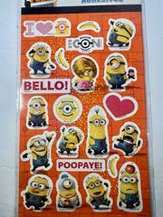 SandyLion Universal Illumination Entertainment Despicable Me 2 Stickers